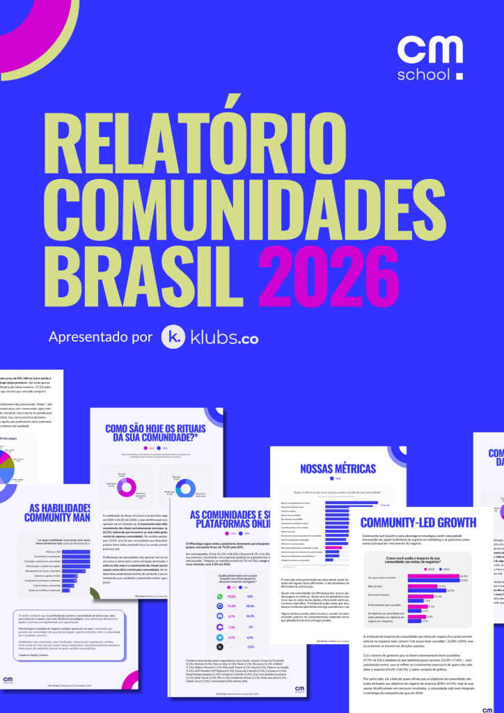 Relatório de Comunidades 2026 CM School